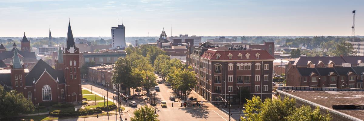 group of women facing backward